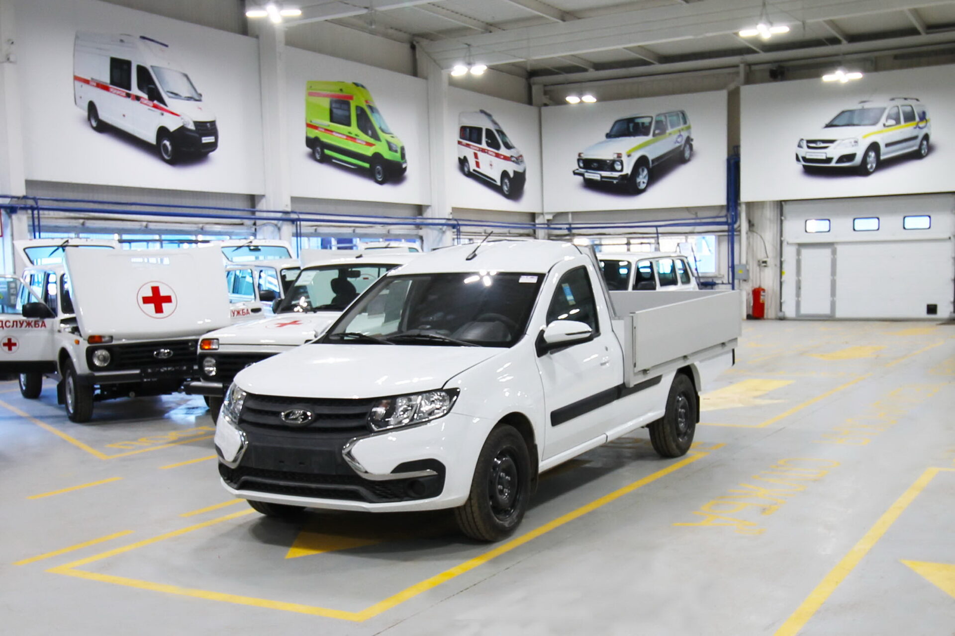 Бортовой автомобиль Lada Granta Prima