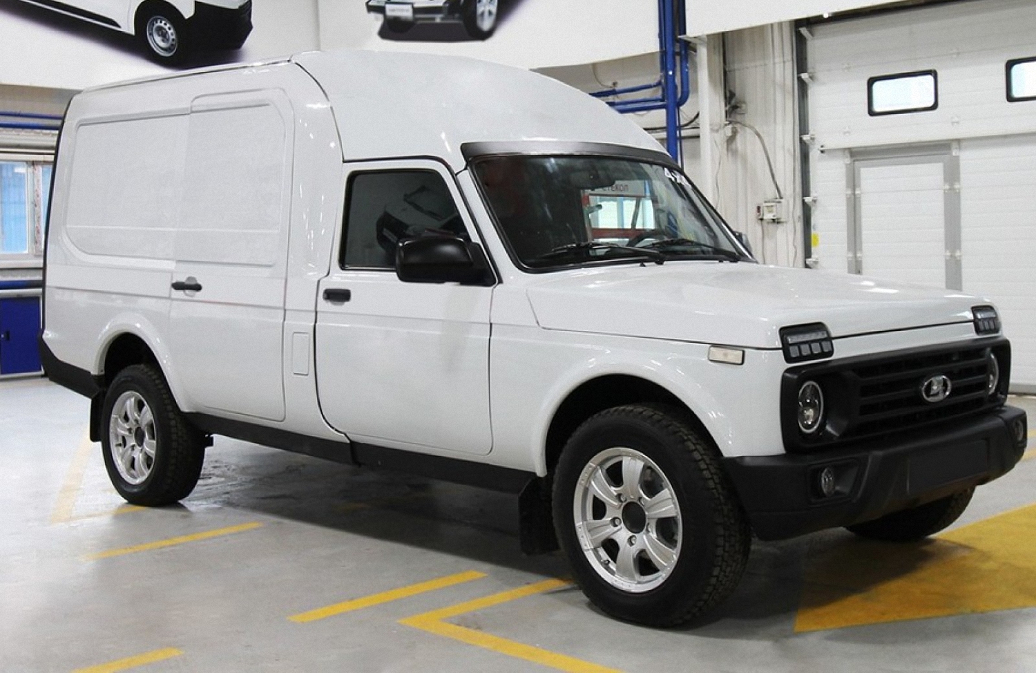 Изотермический фургон Lada Niva Kub