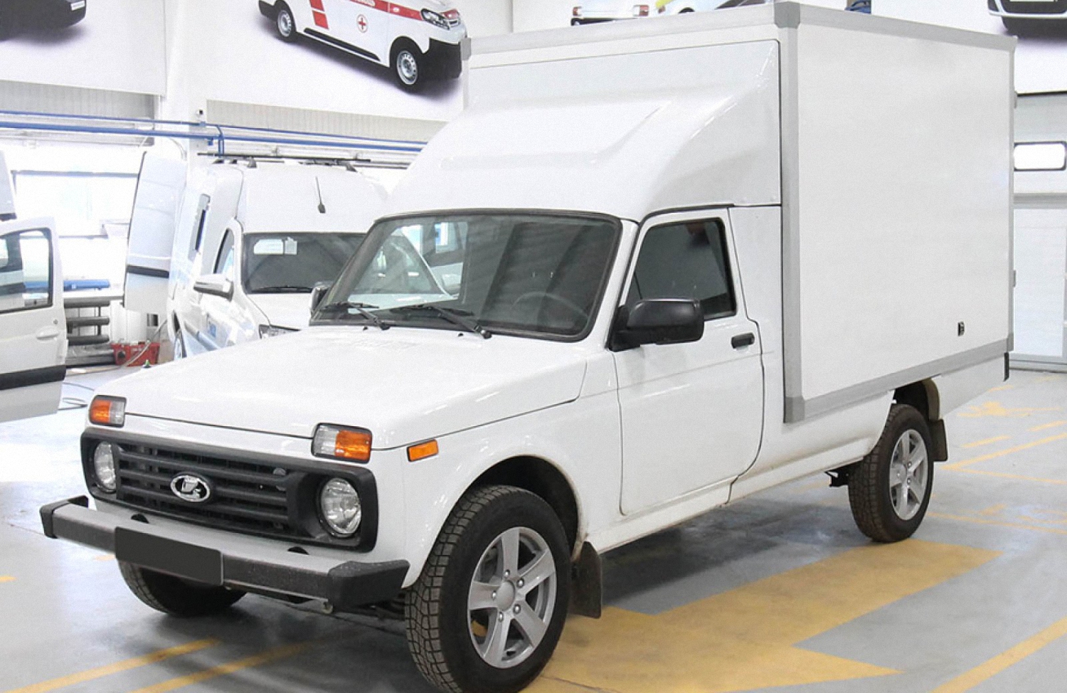Изотермический фургон Lada Niva Prima