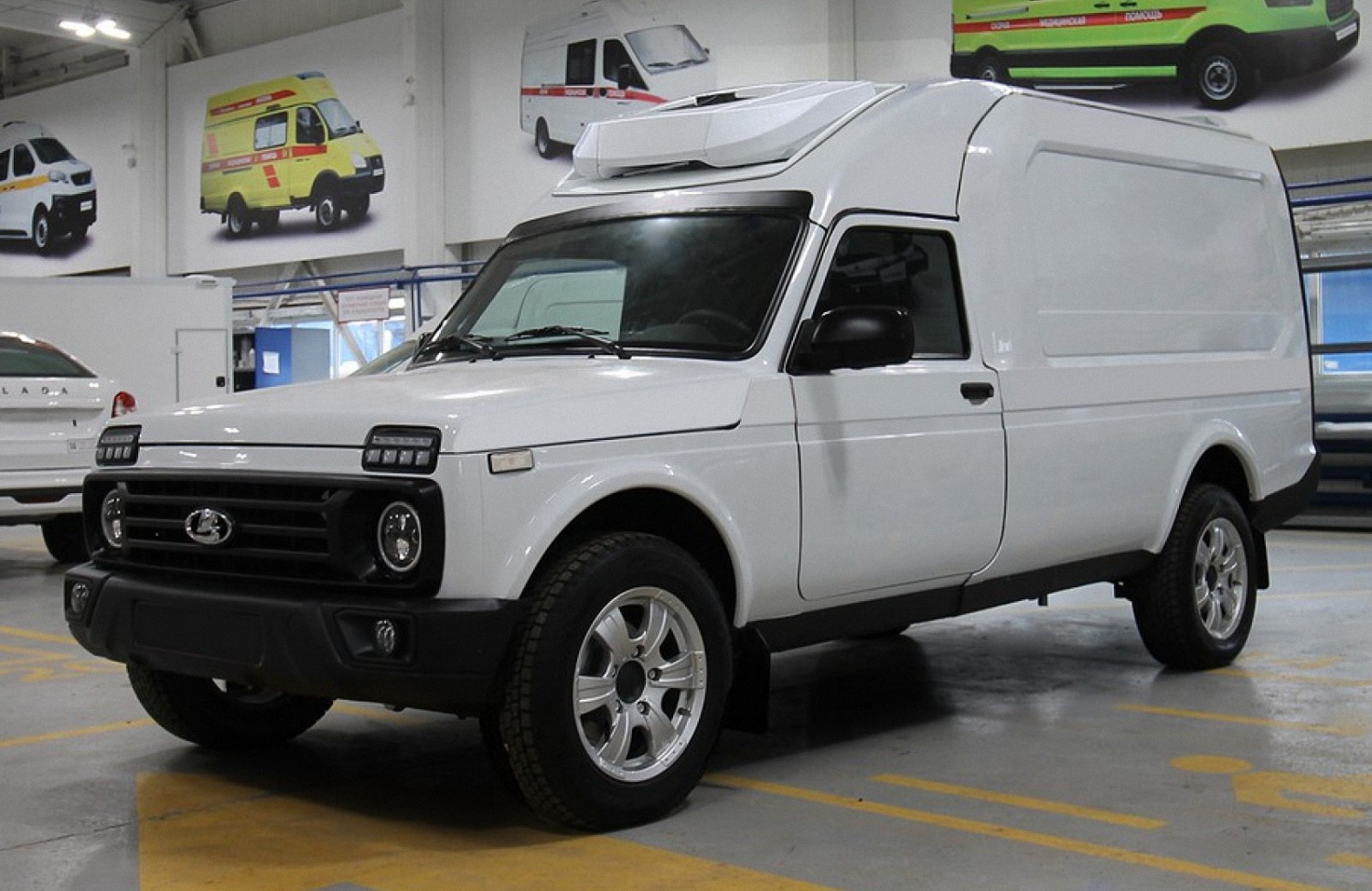 Рефрижераторный фургон Lada Niva Kub