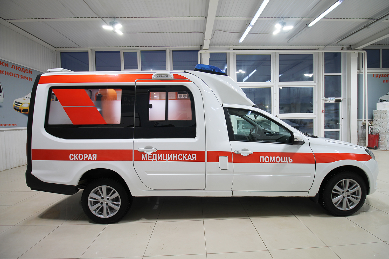 Скорая помощь Lada Granta Kub. Класс А — фото 3