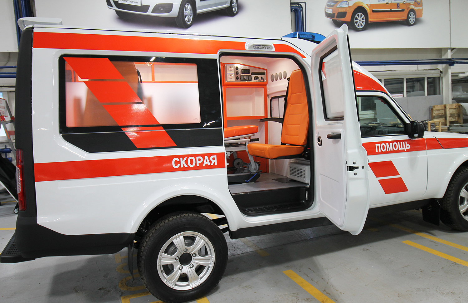 Скорая помощь Lada Niva Kub. Класс А — фото 2